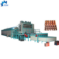 Waste paper recycling for paper egg tray making machine price